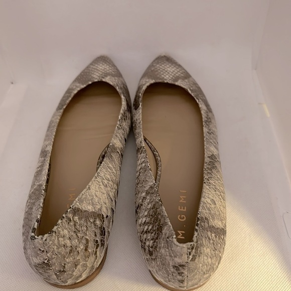 M. Gemi Metallic Python Print Flats Size EU 40 / US 9 - GUC - Picture 9 of 12
